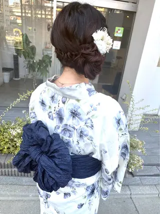 ロング ヘアアレンジ 美髪× ヘアセット✨Araiのヘアスタイル