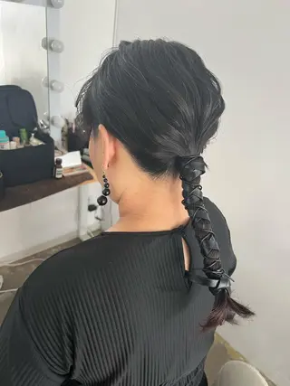 ヘアアレンジ ネイル ヘアメイクネイリスト 💄💅hidemiのヘアスタイル