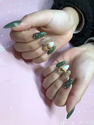 ミディアム ネイル 《LB》ラブリエ Nail&eyeのマツエク・マツパデザイン