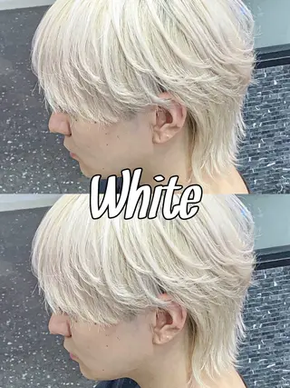 カラー パーマ/ダブルカラー ブリーチ⭐️海斗のヘアスタイル