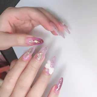 ネイル M🌷nail 長さだし専門店のネイルデザイン