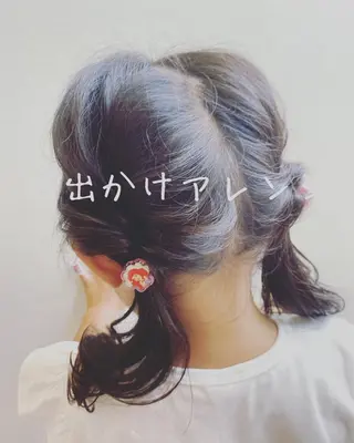 セミロング キッズ NOPPO 和泉市 美容室／奥村　飛鳥のヘアスタイル