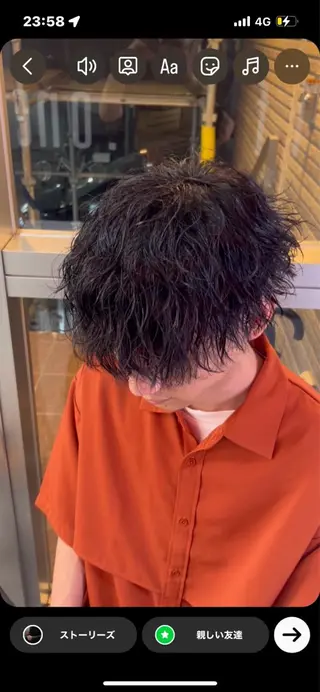 パーマ メンズ パーマ支持率No.1 ❤️🔥安成弾のヘアスタイル
