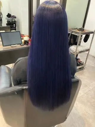 ロング カラー ✨最安値✨エクステ カラー🌼つきな🌼のヘアスタイル