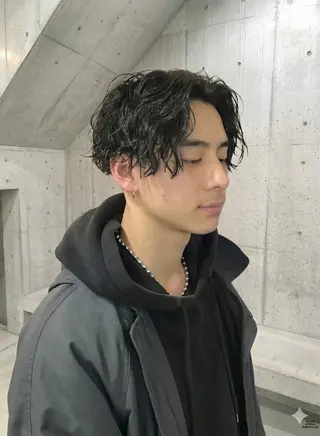 パーマ メンズ 🌀メンズパーマ🌀 カット💇こうせいのヘアスタイル