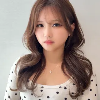 セミロング ブリーチ特化💛 RYUTOのヘアスタイル