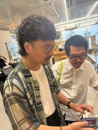 ショート パーマ メンズ 🌈前田 潤 /ショート/レイヤーのヘアスタイル