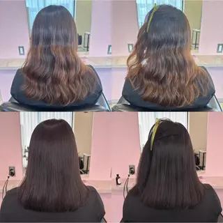 セミロング 藤井 貴美子のヘアスタイル