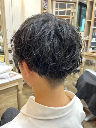 ショート パーマ メンズ メンズパーマ🌀/ 中村郁未のヘアスタイル