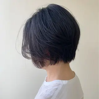 ショート 韓国ﾍｱ&ｼｮｰﾄ ボブ💜桑原のヘアスタイル