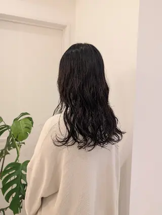 ロング パーマ ルプラボウ　小野寺 菜穂/豊橋/パーマのヘアスタイル
