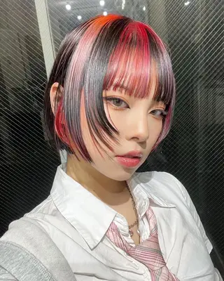 ショート カラー Null 表参道のヘアスタイル