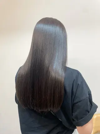 ロング Riru🩵縮毛矯正 リピーター多数✨🩵のヘアスタイル