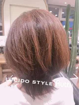 ミディアム カラー アザマ　ヤスカツ _rosso 川口のヘアスタイル