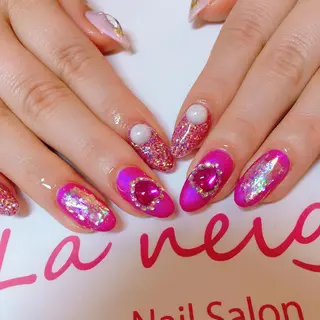 ネイル La neige* yuki 🐩🌙のネイルデザイン