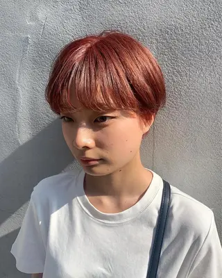 ショート ダブルカラー/透明感 💈JUNYA💈のヘアスタイル