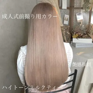 ロング エクステ・髪質改善・ ブリーチ・吉田大介のヘアスタイル