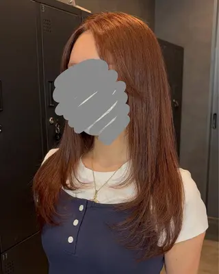 ロング ショート・ボブ/ 透明感カラー/めいのヘアスタイル