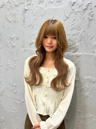 ロング 原宿プルエク1位‼️ 口コミ⭐️5✨Kaiのヘアスタイル