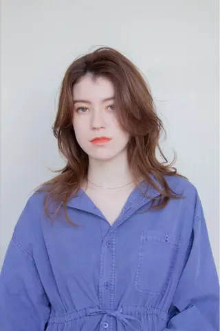 ロング 【完全個室】髪質改善 暖色カラー/山崎唯奈のヘアスタイル