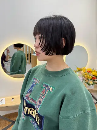 ショート カラー 🪭risa 暖色/レイヤー🪭のヘアスタイル