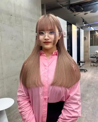 ロング カラー カットモデル募集中 ／HARUKA🎀のヘアスタイル