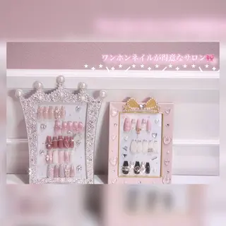 ネイル lili.nail y2k/長さ出しのネイルデザイン