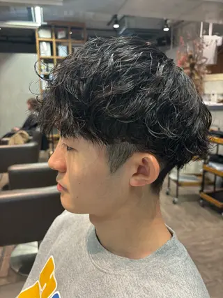 パーマ メンズ PANOLA下北沢 中川夢菜のヘアスタイル