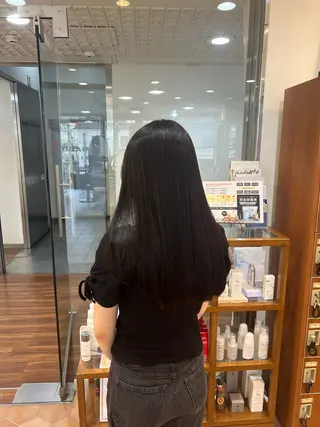 ロング カラー モデル募集◆堀江 海里◆桂駅1分のヘアスタイル