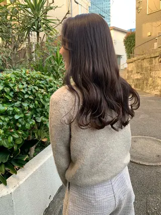 ロング カラー ✨縮毛矯正✨髪質改善 ナカシマ ユミのヘアスタイル