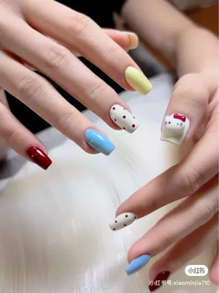 カラー  Nail 秋(アキ)のネイルデザイン