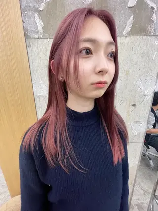 ロング 垢抜けボブ/SAHO /OAK溝の口のヘアスタイル