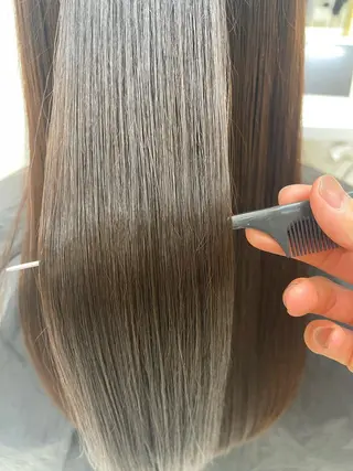 ロング 中顔面短縮 顔まわり新田大翔のヘアスタイル