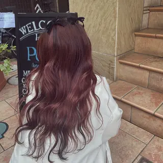 ロング カラー PooL ♥ かたやま ひなこのヘアスタイル