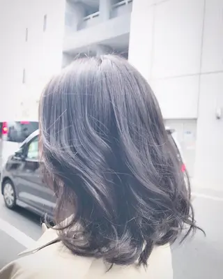 ミディアム 前之園 ひかるのヘアスタイル