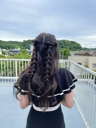 ロング パーマ ‪・カット/ SARAのヘアスタイル