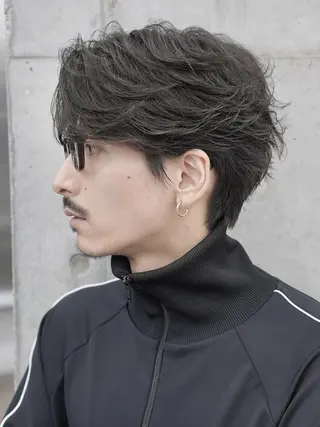 パーマ メンズ 安藤幹人 メンズパーマのヘアスタイル