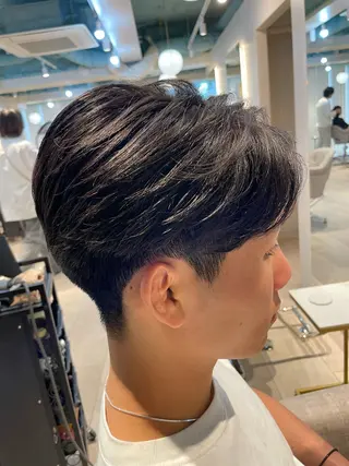 メンズ メンズの達人/センタ ーパート/根本 彩永のヘアスタイル