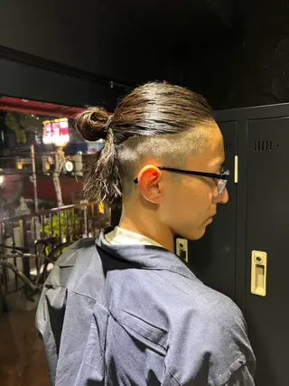 メンズ メンズパーマ/難波/ 心斎橋　室園亮佑のヘアスタイル