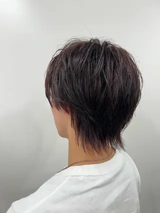 ショート カラー メンズ SHIAN 橋本 Daikiのヘアスタイル