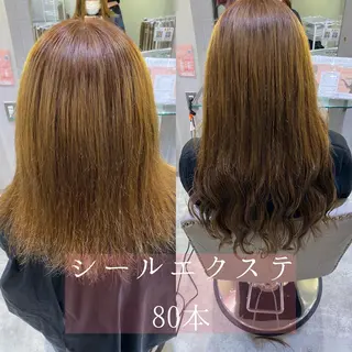 ロング カラー パーマ ヘアアレンジ メンズ キッズ ネイル マツエク・マツパ RIYA❤︎ Aujuaソムリエのヘアスタイル