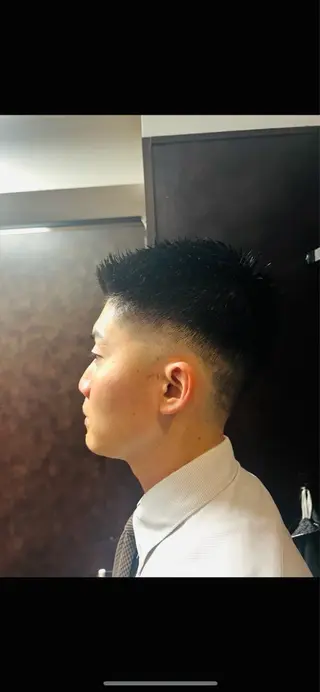 ショート メンズ 堀 真人のヘアスタイル