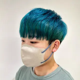 メンズ 韓国メンズ特化 パーマSatskiのヘアスタイル