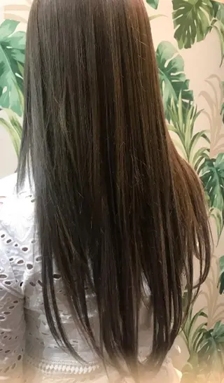 カラー パーマ ヘアアレンジ チビ編み込みエクステ シールEXどぅ〜すのヘアスタイル