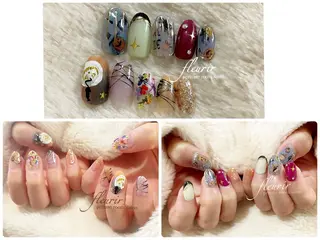 ネイル フルリール 【プライベートサロンのネイルデザイン