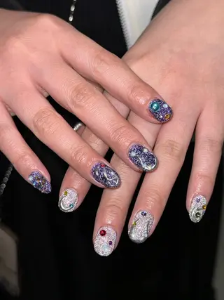 ネイル 個性派／中韓ネイル SAKURAのネイルデザイン