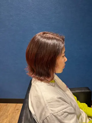 ショート カラー 四役 蒼海のヘアスタイル