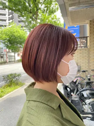 ショート カラー 城 健太郎 💎ハイトーンのヘアスタイル