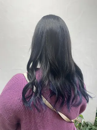 ロング 金丸 千里のヘアスタイル