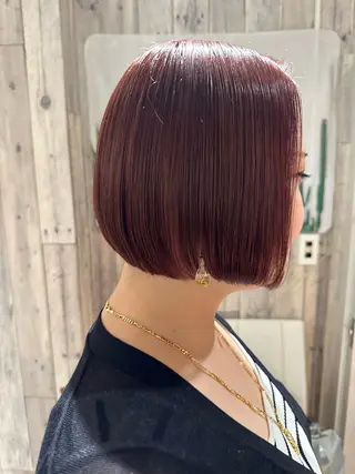 ショート 銀座透け感大人カラー 🌴フルカワのヘアスタイル